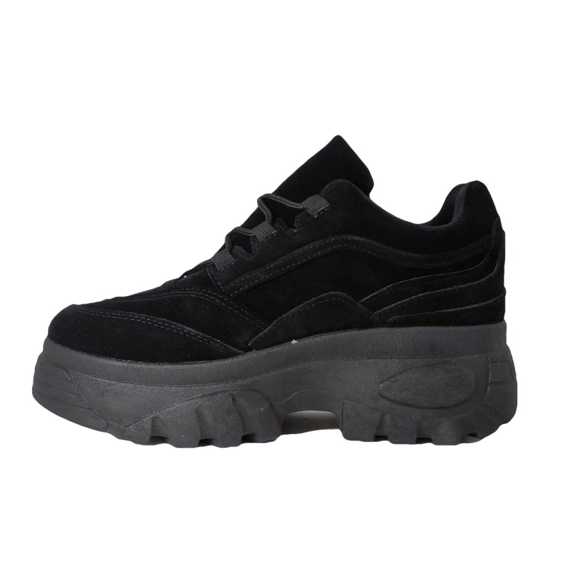 Zapatillas chunky negras discount mujer