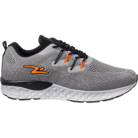 ZAPATILLA DEPORTIVA HOMBRE CENIZA NARANJA 7811.