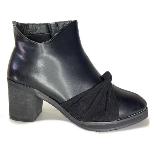 Botin Mujer taco negro Trezas - Pastik.cl