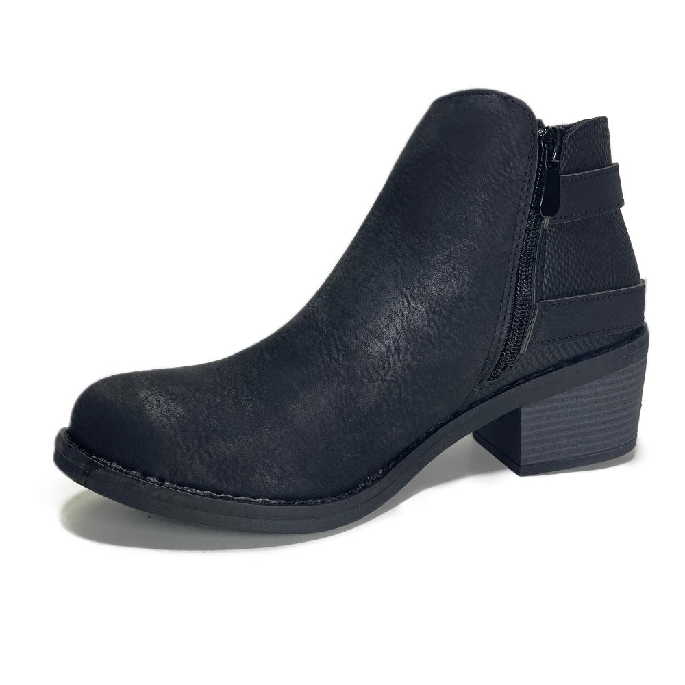 BOTIN NEGRO TACO MEDIO ARGOLLAS - Pastik.cl