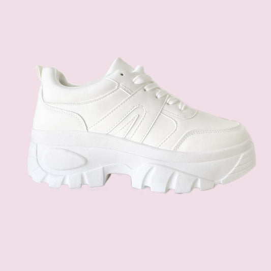 Zapatilla chunky 23 blanca - Pastik.cl