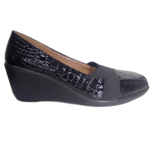 Zapato Terraplen Señora Negro - Pastik.cl